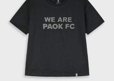 T-shirt PAOK FC | ΜΑΥΡΟ - Energiers - 
